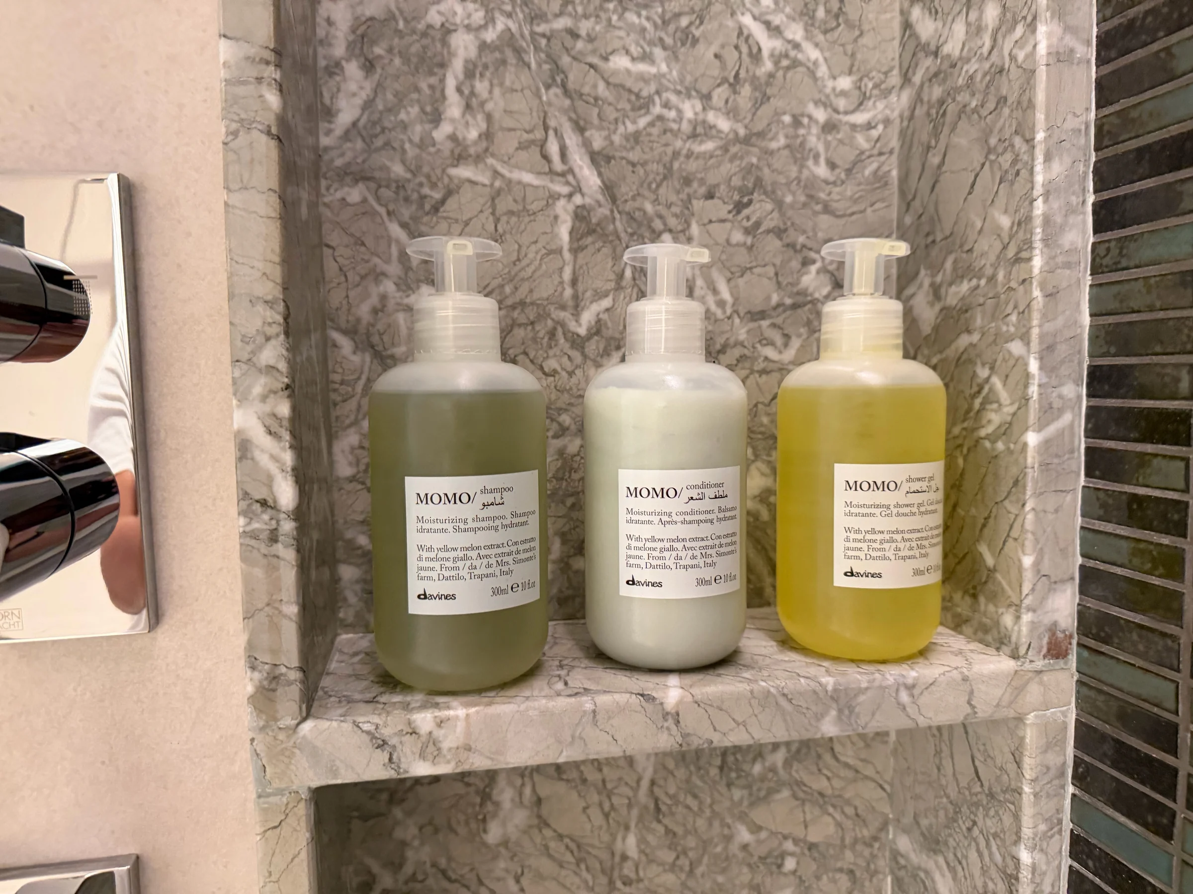 BYREDO Le Cheminのバスアメニティ。
