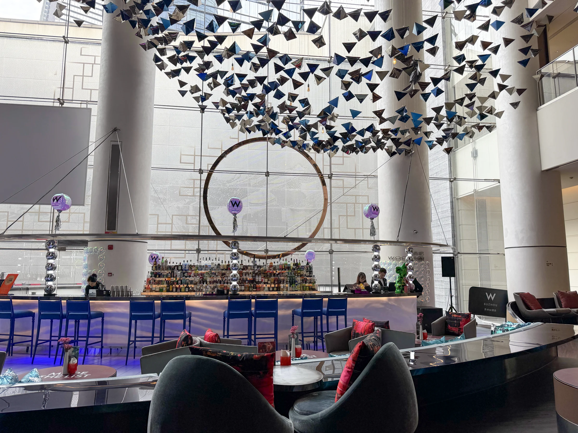 The WOOBAR lounge.