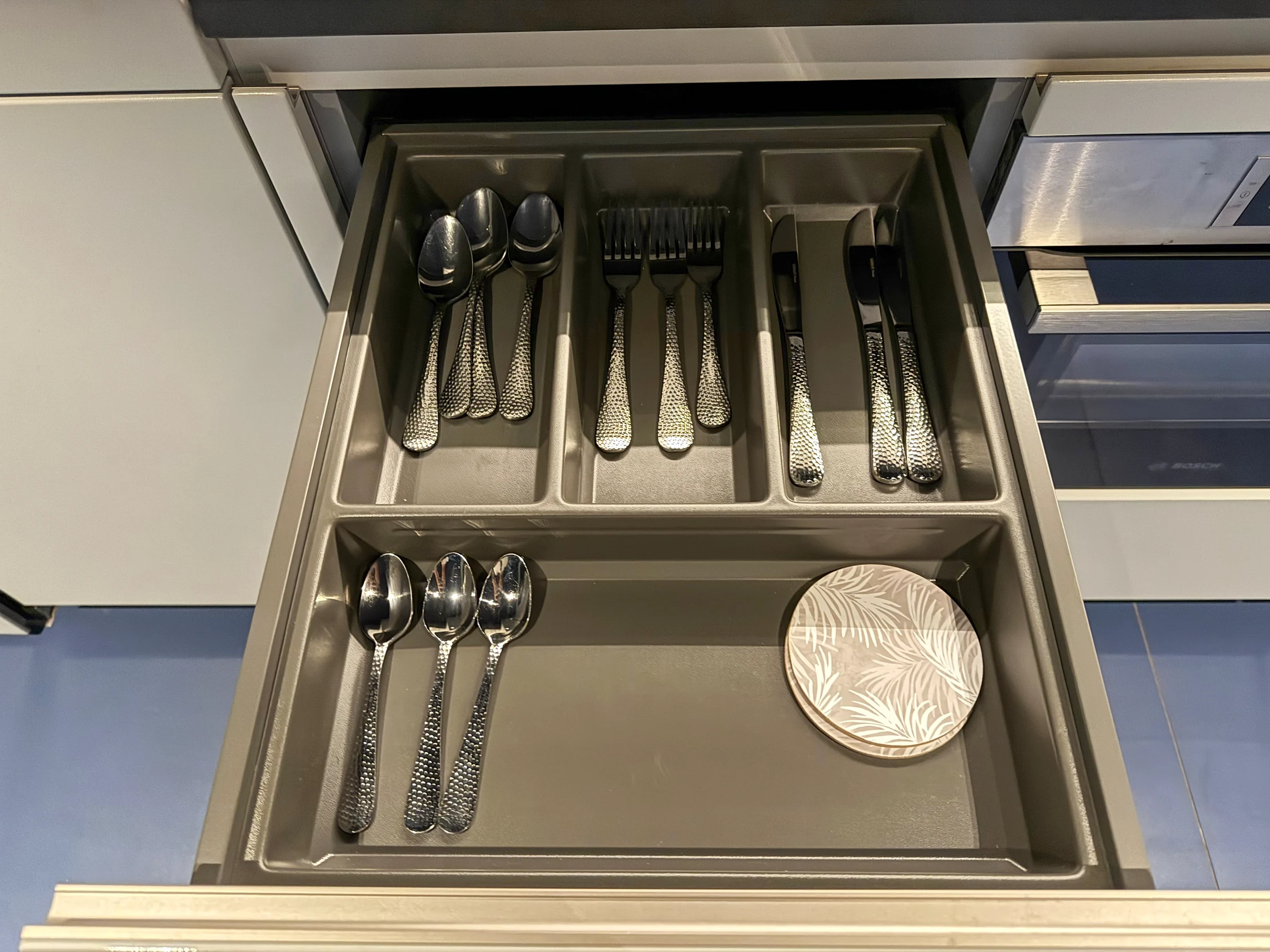 Cutlery in the kitchen.
