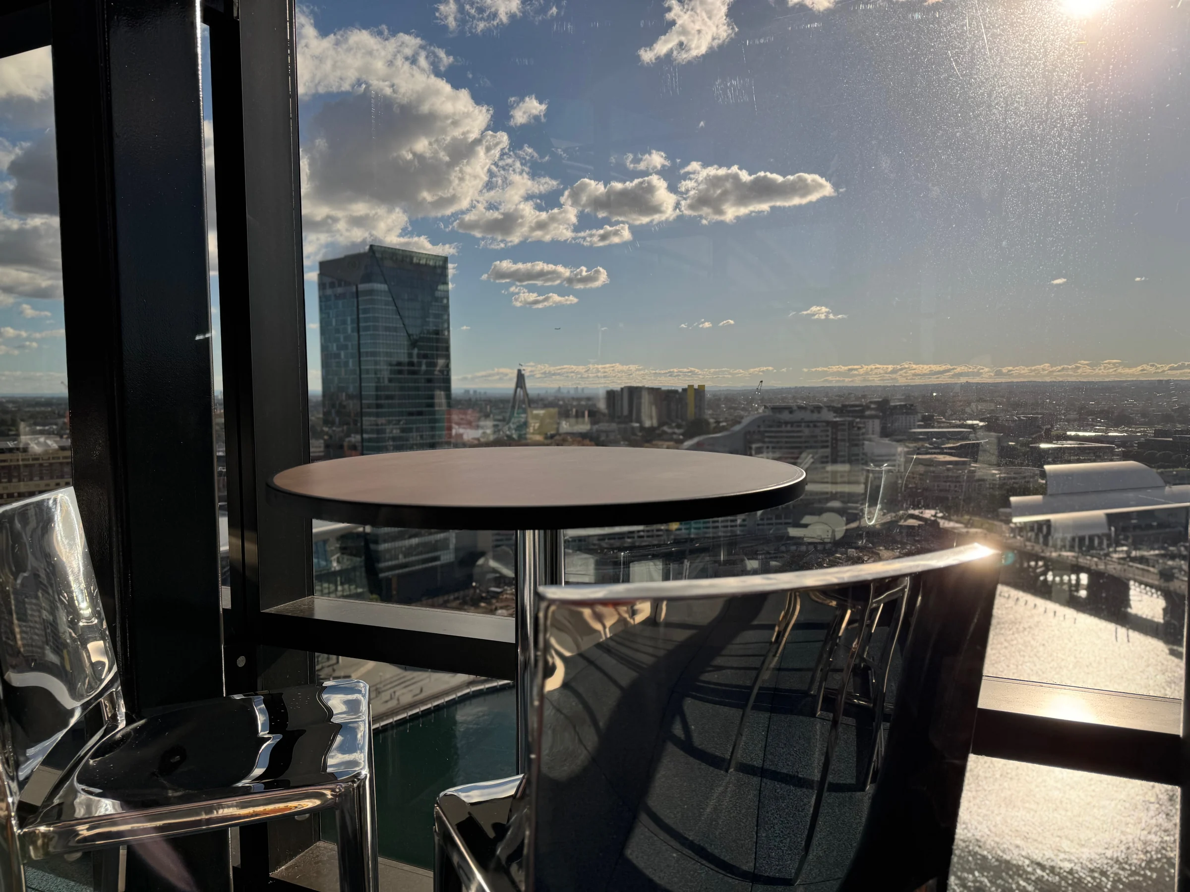 Darling Harbour from the pool.